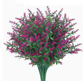 Artificial Lavender Stems – 36cm Realistic Plastic Flowers for DIY Home & Wedding Decor