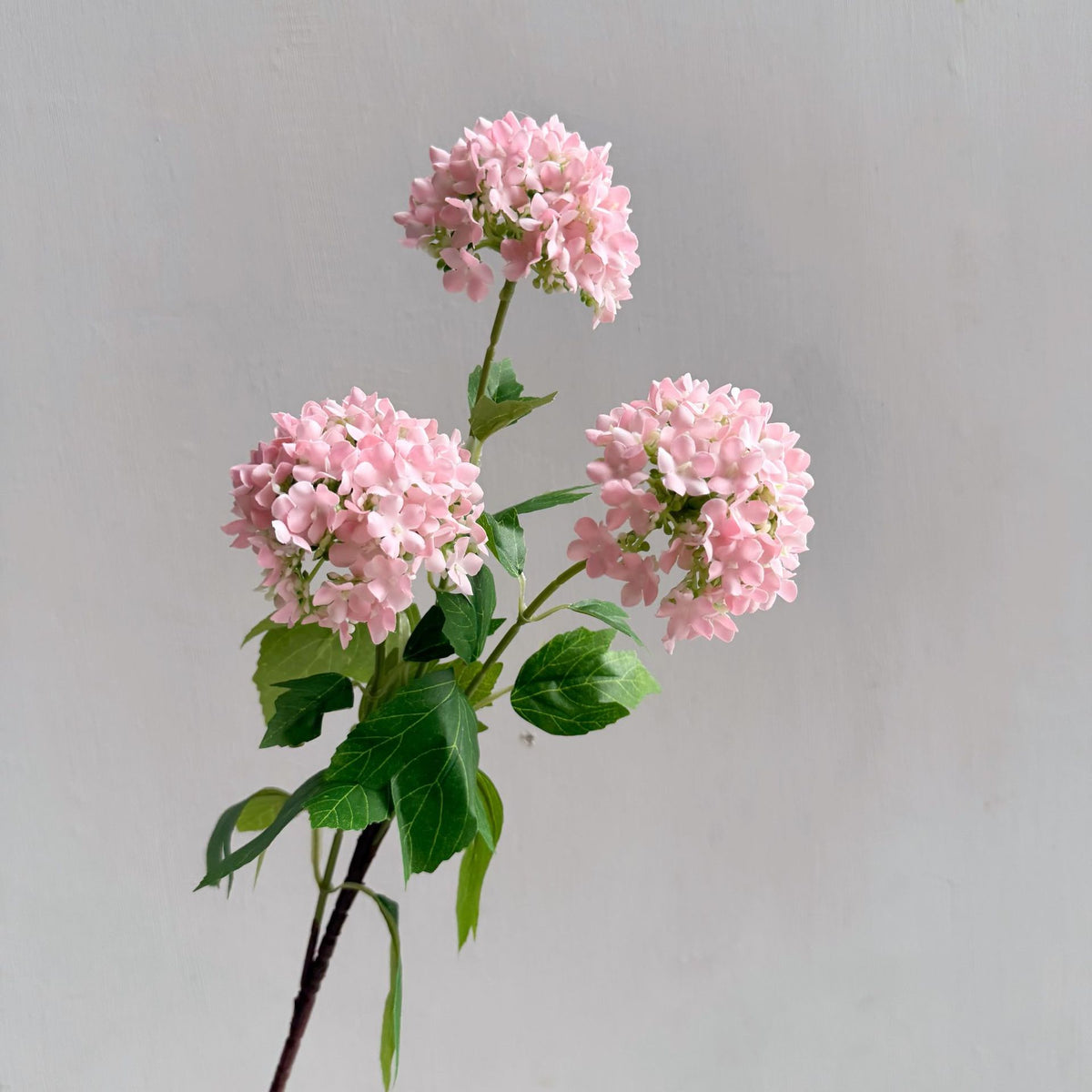Artificial Hydrangea Snowball Bouquet – Silk Flowers for Home Decor & Photography Props